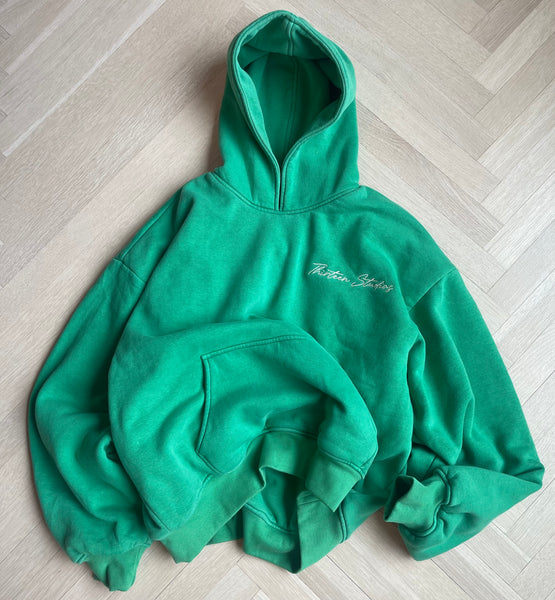 EMERALD DOUBLE LAYER REVERSIBLE HOODIE – Thirteen Studios