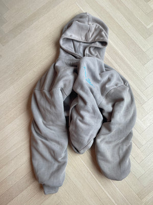 
                  
                    Load image into Gallery viewer, COOL GREY DOUBLE LAYER REVERSIBLE HOODIE
                  
                